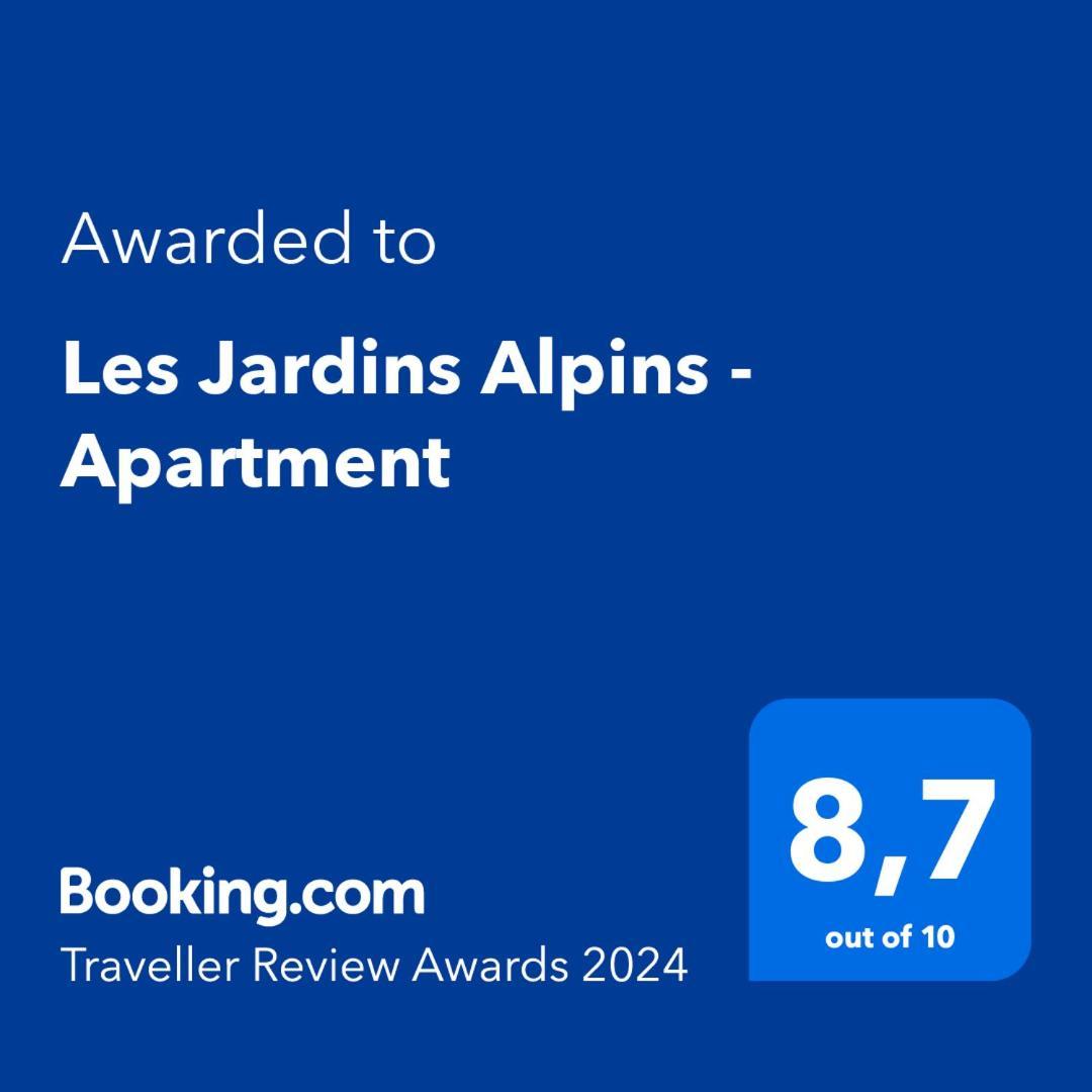 Les Jardins Alpins - Apartment Saint-Gervais-les-Bains Zewnętrze zdjęcie